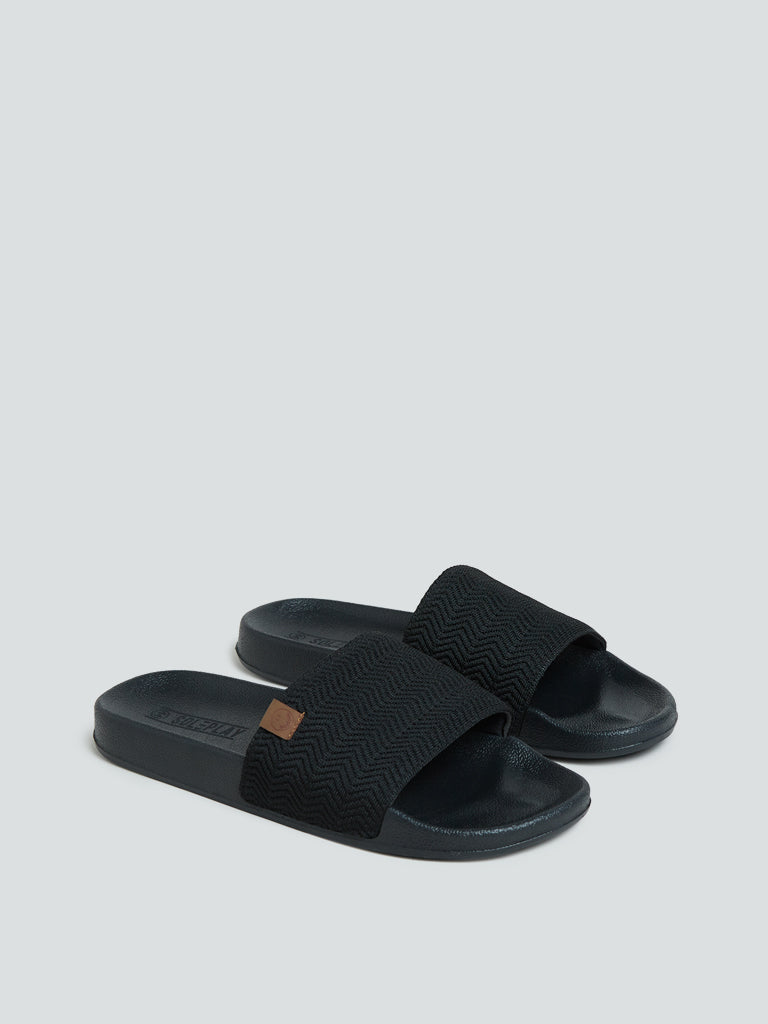 SOLEPLAY Black Textured Pool Slides